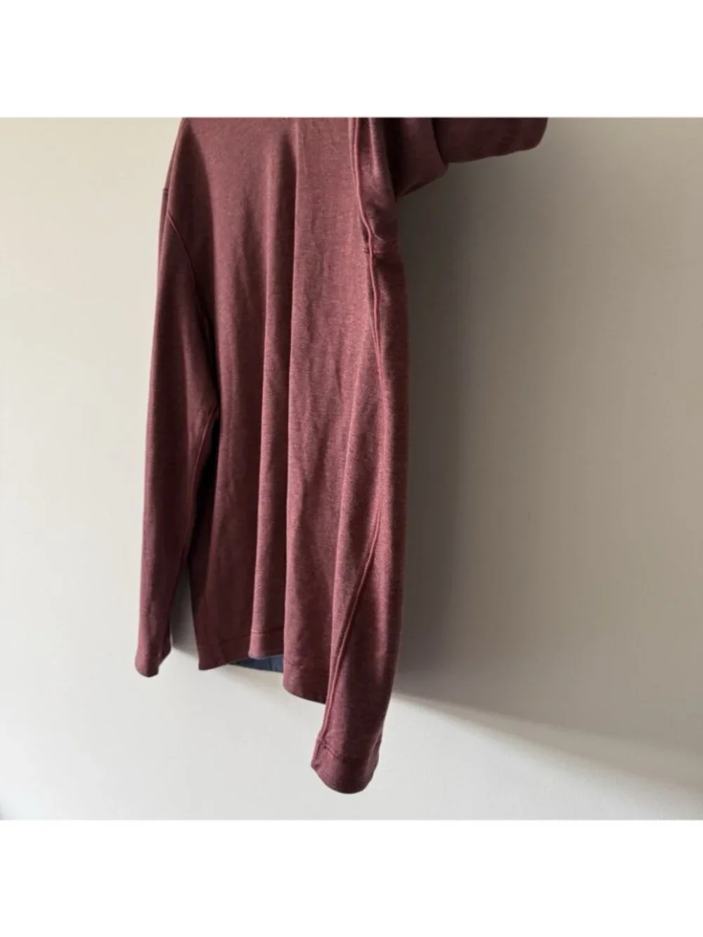 Johnston & Murphy Reversible Long Sleeve Pullover in Red And Blue‎ Men’s XXL
